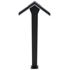 Φωτιστικό Κολωνάκι LED 10W 230V 800lm 4000K Λευκό Φως Ημέρας 78cm Αλουμινίου Γραφίτης GRF302 IP65 96LEDP30278 